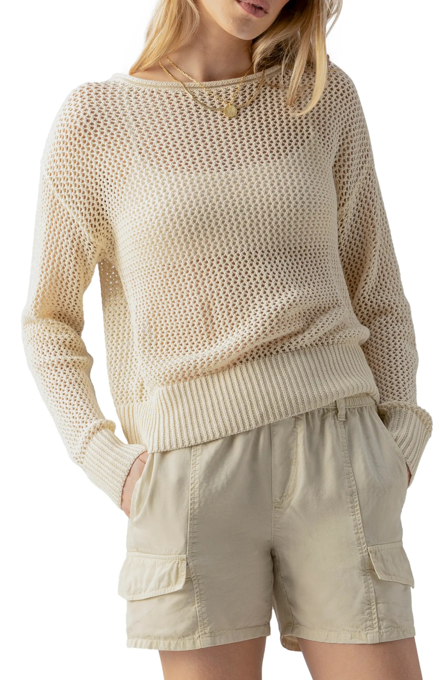 Sanctuary Open Knit Sweater | Nordstrom | Nordstrom