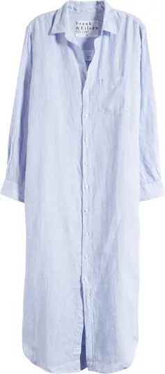 Rori Stripe Linen Shirtdress | Nordstrom
