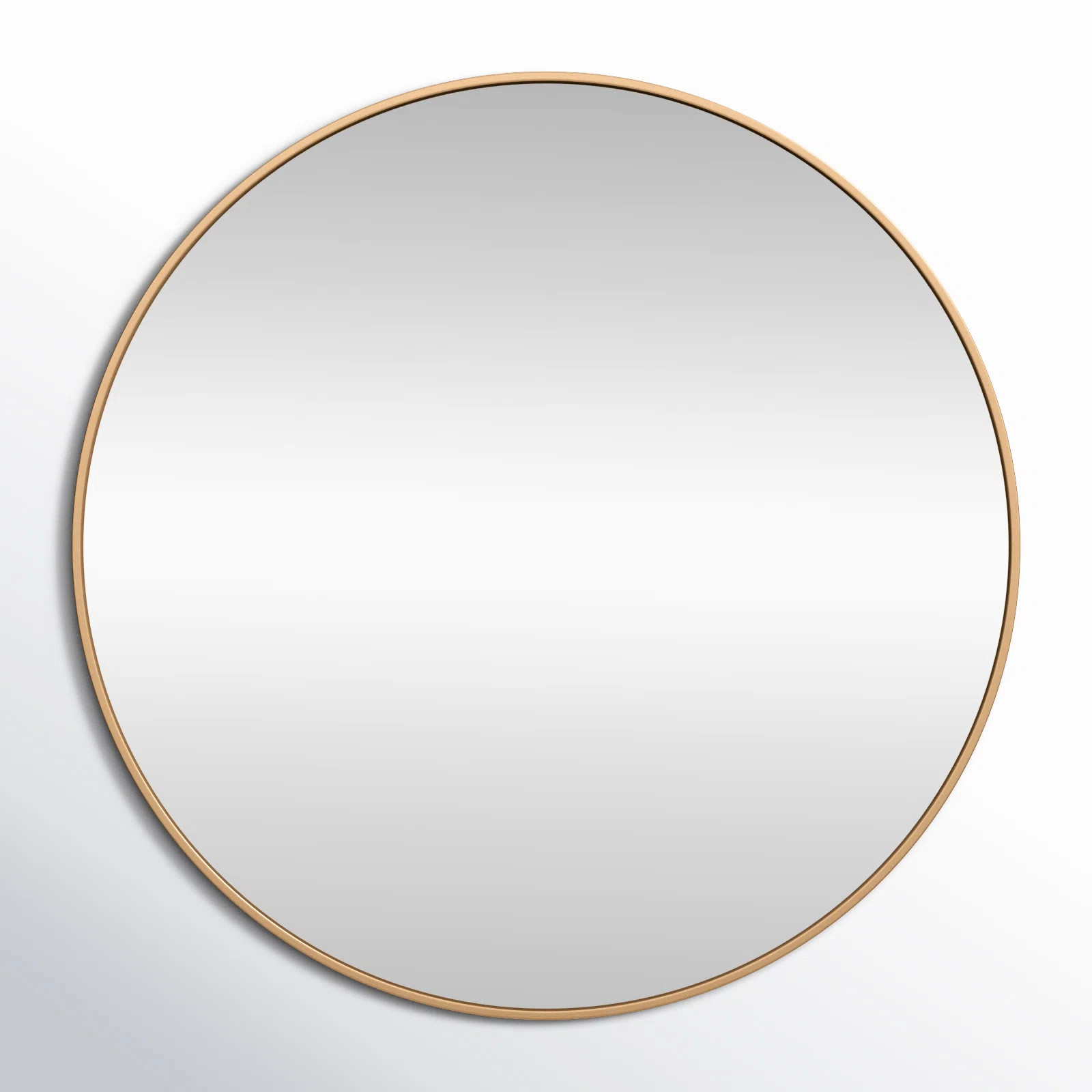 Sabine Metal Round Wall Mirror | Wayfair North America