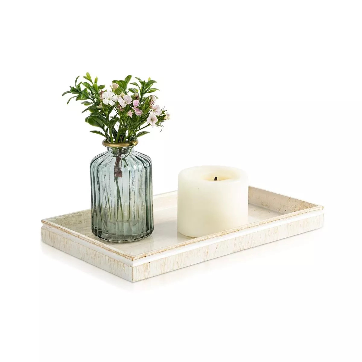 Creative Scents Rustic Luxe Decorative Coffee Table Tray | Target
