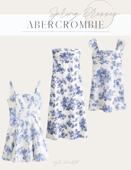 Beautiful floral spring dresses from Abercrombie! 

#LTKSpringSale #LTKsalealert #LTKSeasonal