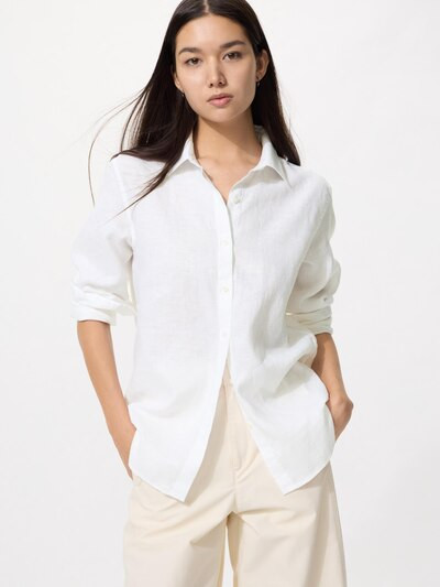 100% Premium Linen ShirtColour: 00 WHITESize: Women SXXSXSSMLXLXXLFind my sizeGet help with
findi... | UNIQLO (UK)
