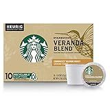 Starbucks Blonde Roast K-Cup Coffee Pods — Veranda Blend for Keurig Brewers — 1 box (10 pods total) | Amazon (US)