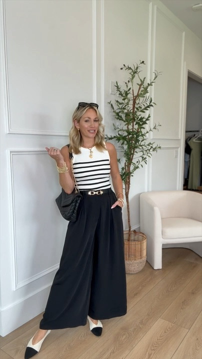 Amazon workwear outfit // these trousers are so comfy and perfect for the office or teachers heading back to school! Wearing my tts s! 

#LTKBacktoSchool #LTKSeasonal #LTKStyleTip