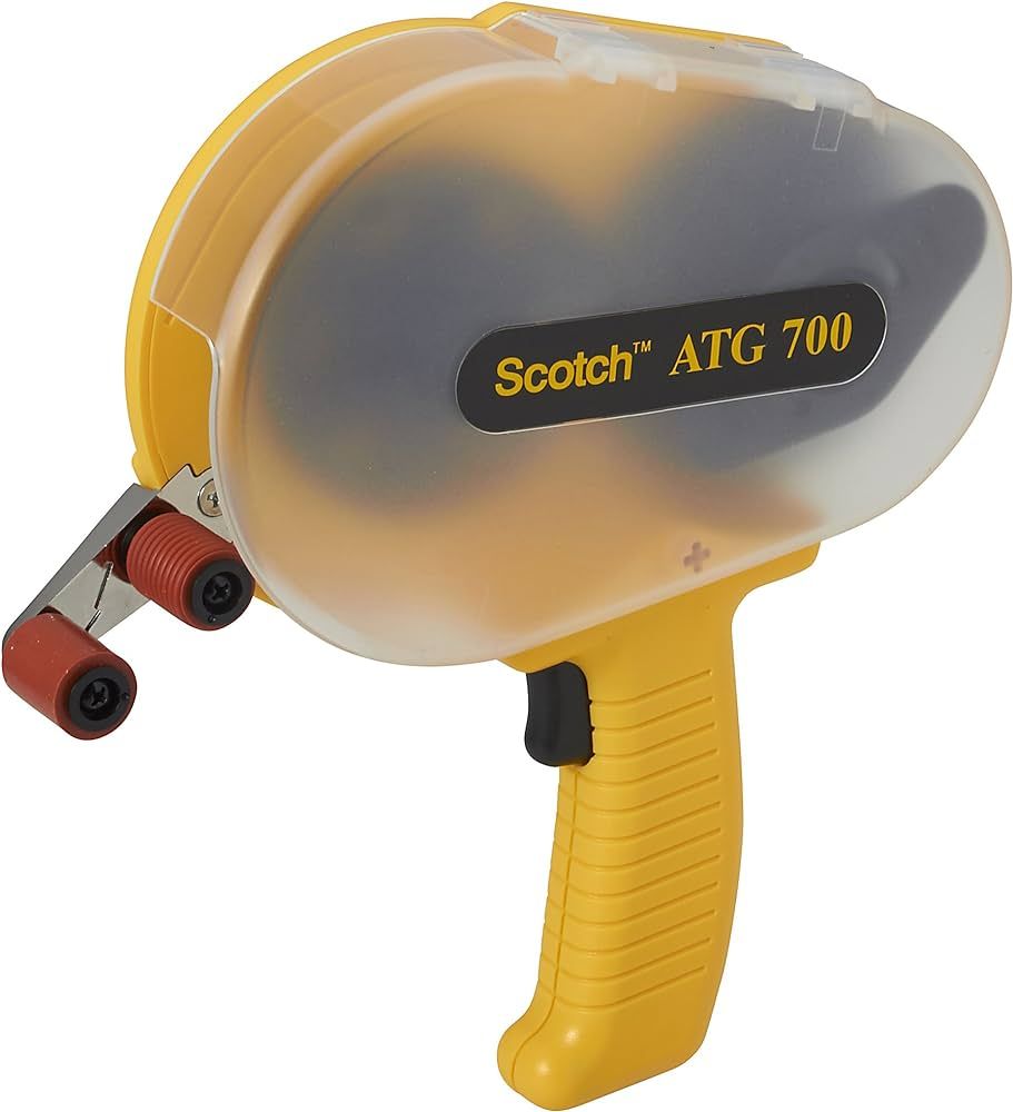 3M Scotch ATG 700 Adhesive Applicator, 1/2 in and 3/4 in wide rolls, Yellow | Amazon (US)