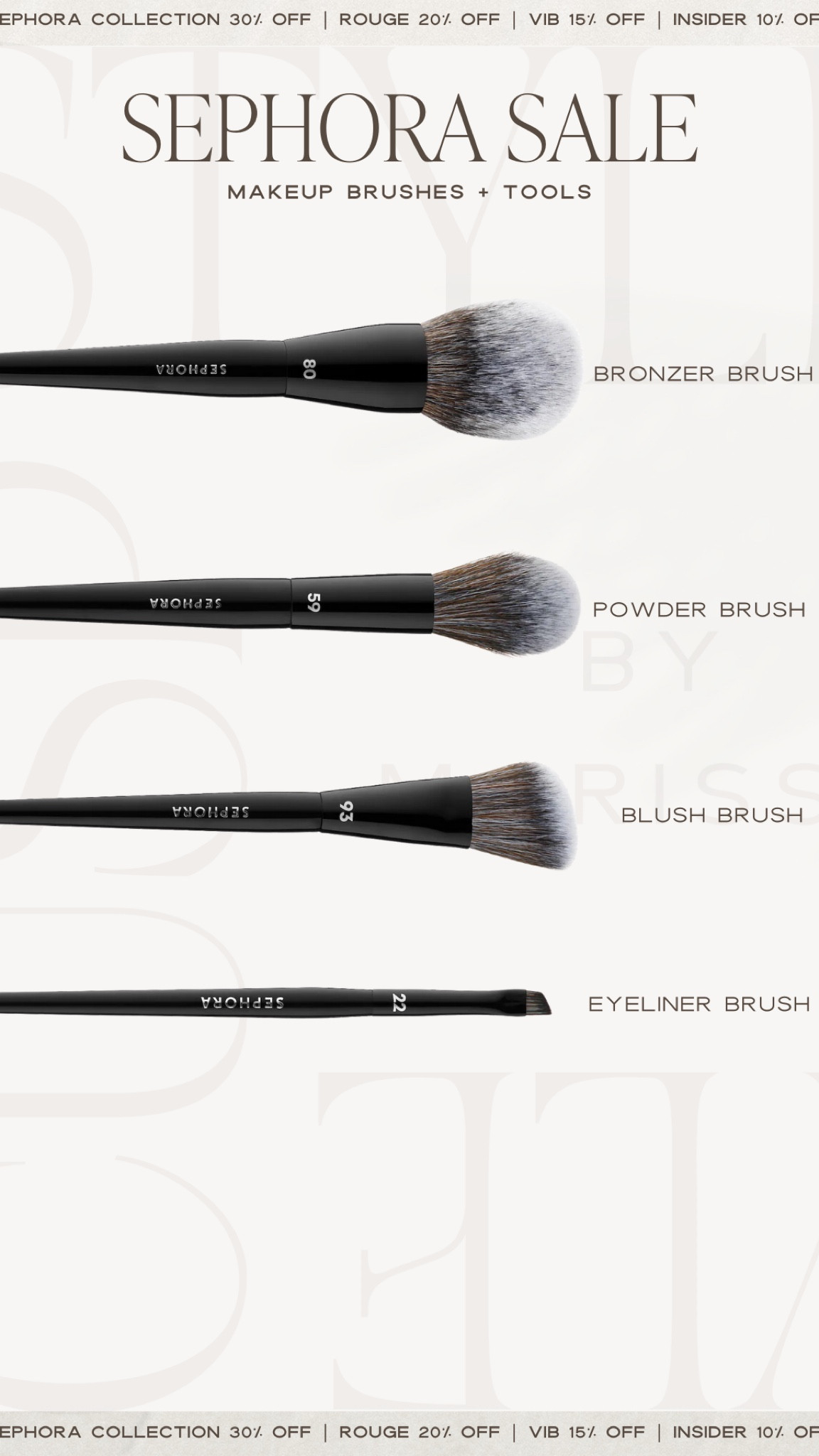 SEPHORA SALE 
Makeup Brushes & Tools

Makeup sale, stocking stuffers, gift for her, beauty sale, hair sale, skincare sale, beauty must have, Christmas gift, birthday gift

#LTKBeauty #LTKFindsUnder100 #LTKSaleAlert