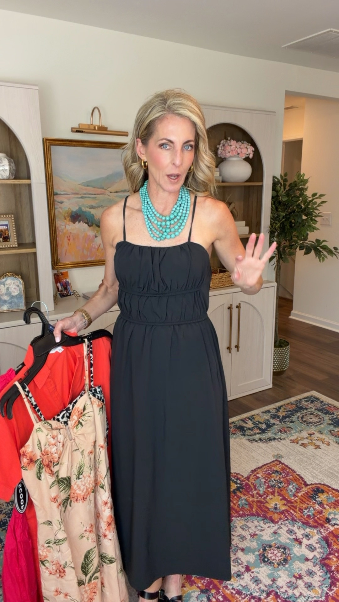 5 Walmart dresses under $30 and honestly… every single one looks so much more expensive than it is. From vacation dinners to summer weddings to everyday errands, these are the kind of easy throw-on dresses that still make you feel put together. Comfortable, flattering, lightweight, and perfect for hot Georgia summers.

Wearing XS for reference.