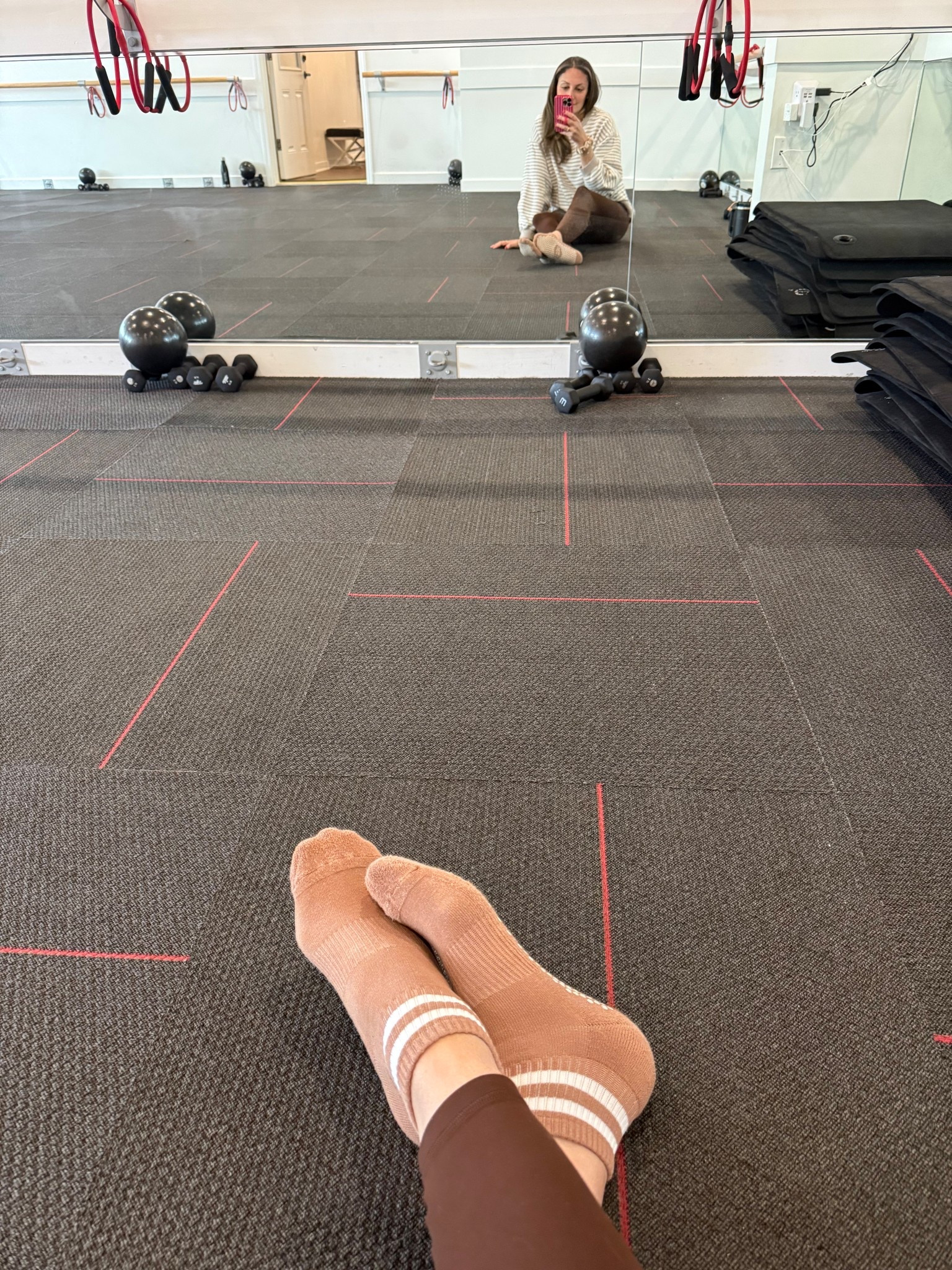 Anther day, another pair of @Lucky Honey barre socks!!! 

#LTKmorningroutine #LTKselfcare #LTKActive