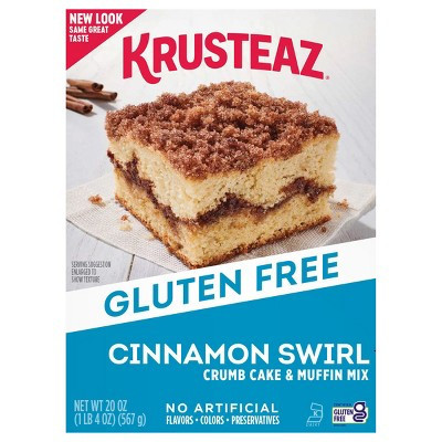 Krusteaz Gluten Free Cinnamon Crumb Cake, 20 OZ | Target