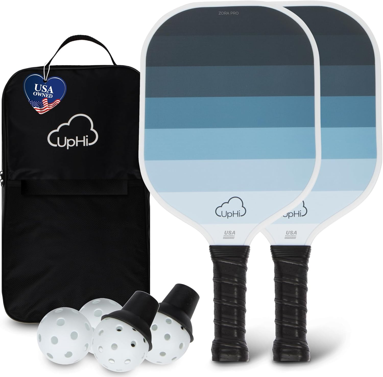 2025 USAPA Pickleball Paddles Set of 2 - Carbon Fiber Pickleball Paddles with High Grit Textured ... | Amazon (US)