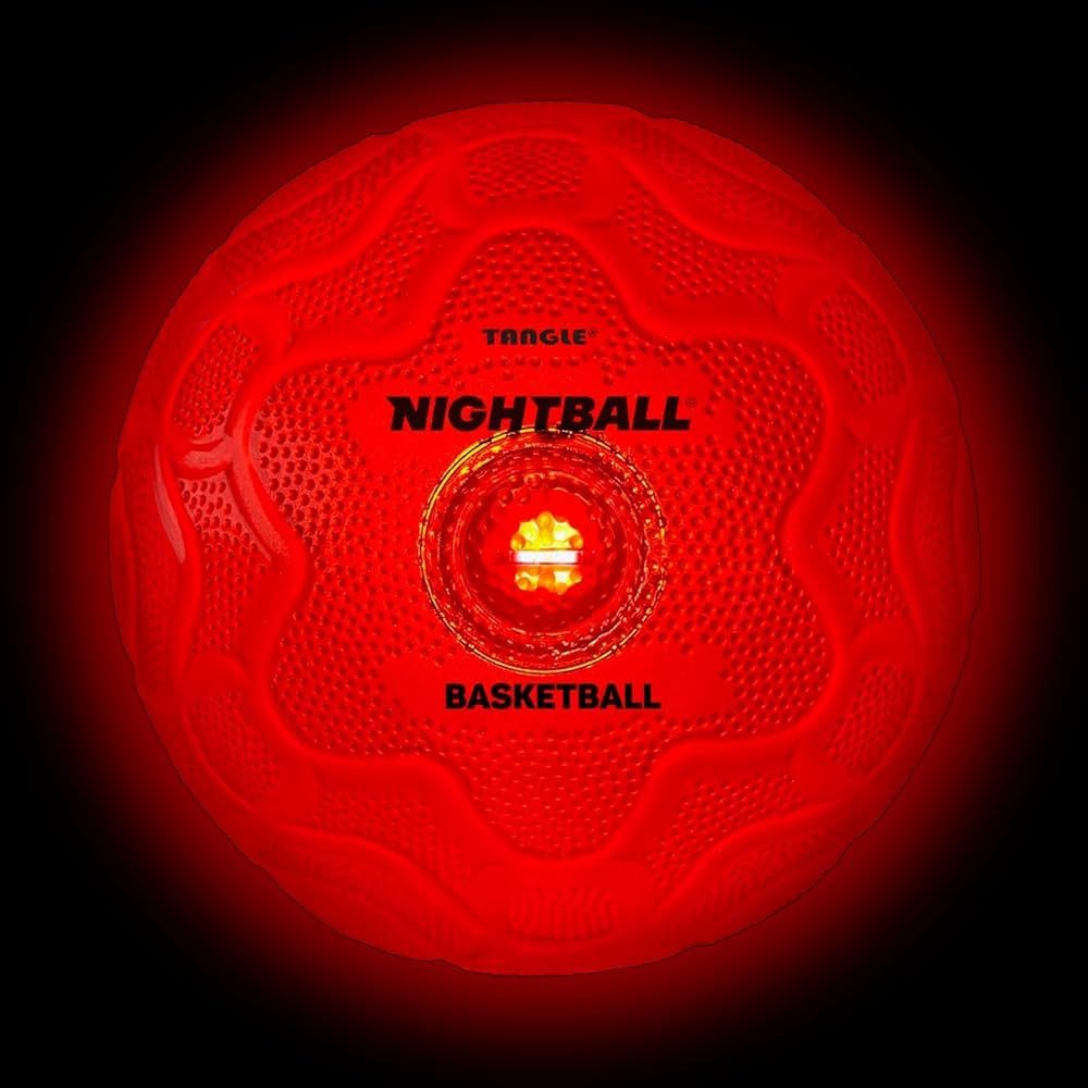 Nightball Tangle Basketball LED Light Up Basketballs - Glow in The Dark Glow Ball Basketball Gift... | Amazon (US)