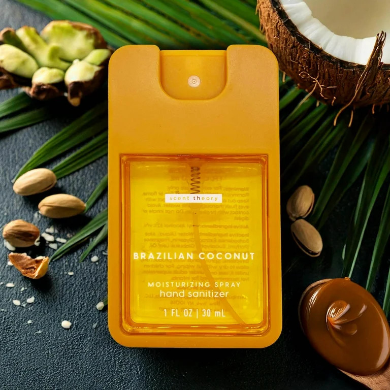 Scent Theory Hand Sanitizer Spray, Brazilian Coconut, 1 fl oz | Walmart (US)