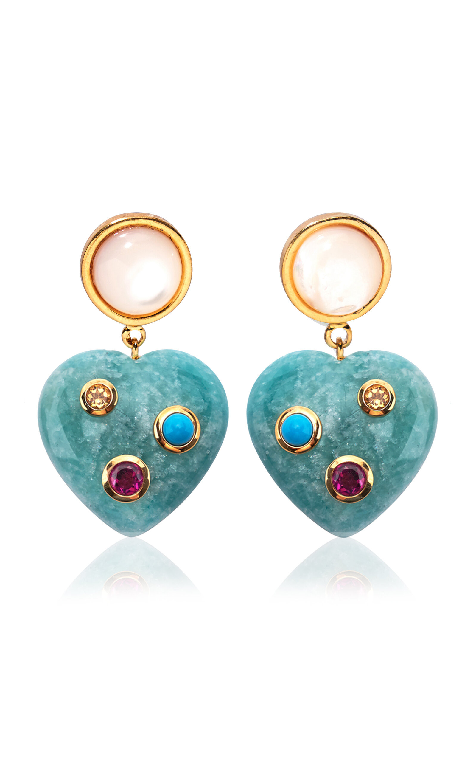 Gemma Gold-Plated Earrings | Moda Operandi (Global)