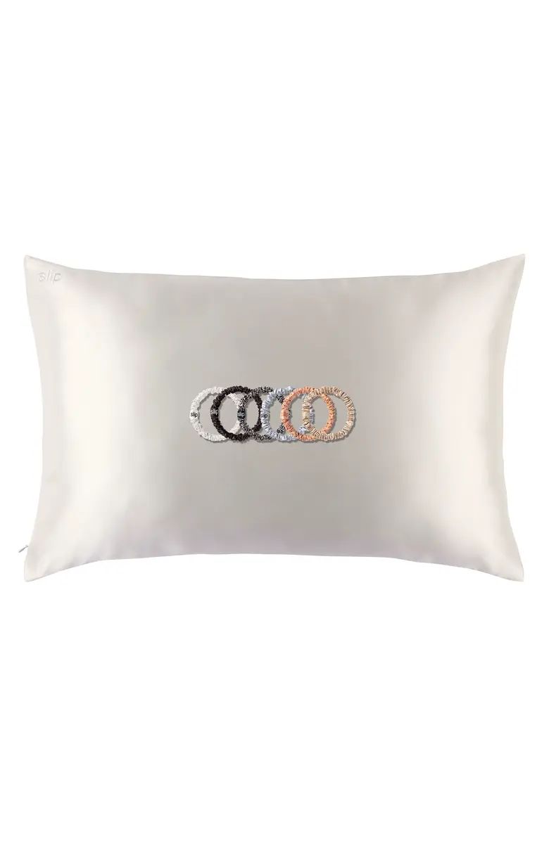 slip Pure Silk Pillowcase & Skinny Scrunchie Set $128 Value | Nordstrom | Nordstrom