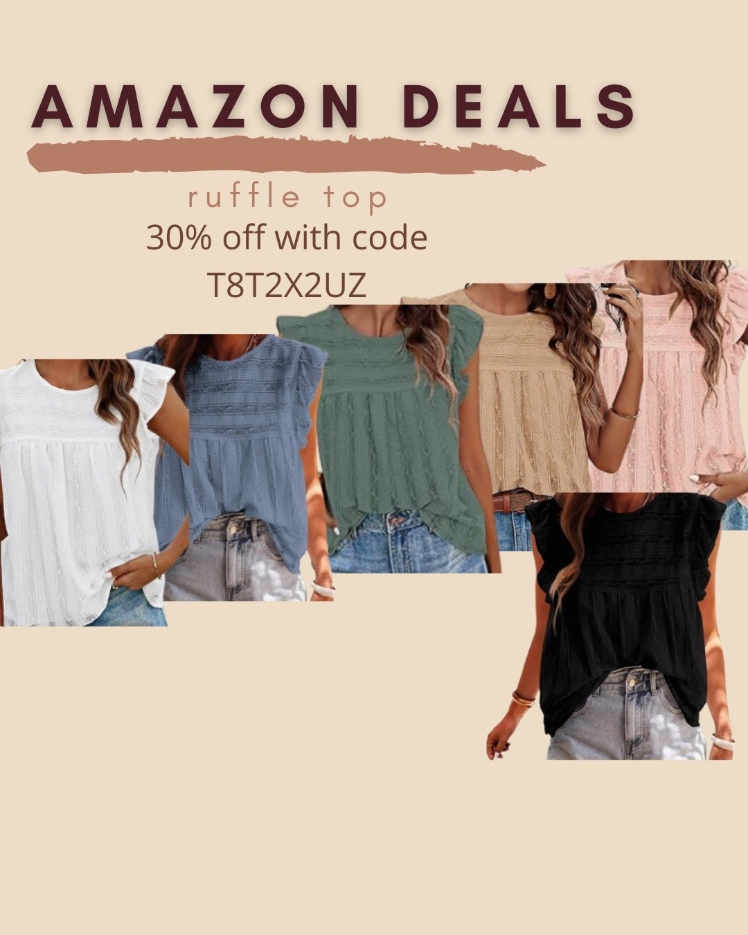 $14 ends 2/19

Amazon fashion
Amazon deals
Ruffle top


#LTKSaleAlert