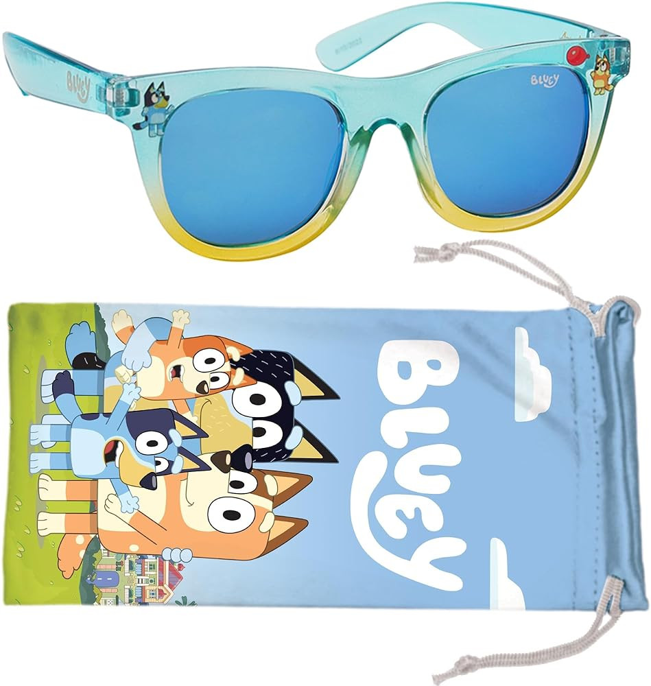 Bluey Toddler Sunglasses - Arkaid Bluey Cateye with Comfortable UV-Protective Bluey Sunglasses To... | Amazon (US)