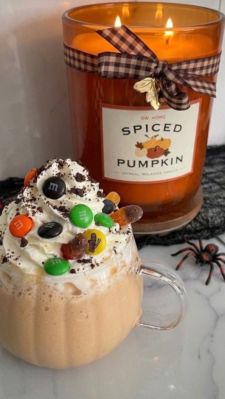 Werbung/ Der genialste Trend für den Herbst! Wir haben selbstgemachten Eiskaffee in die Slush-Maschine gepackt – eisgekühlt, cremig und getoppt mit Sahne und bunten M&Ms. Perfekt für Halloween-Partys oder heiße Spätsommertage. 🕯️✨

#LTKdeutschland #LTKhome #LTKstyletip