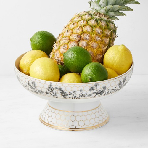 Williams Sonoma Honeycomb Porcelain Fruit Bowl | Williams-Sonoma