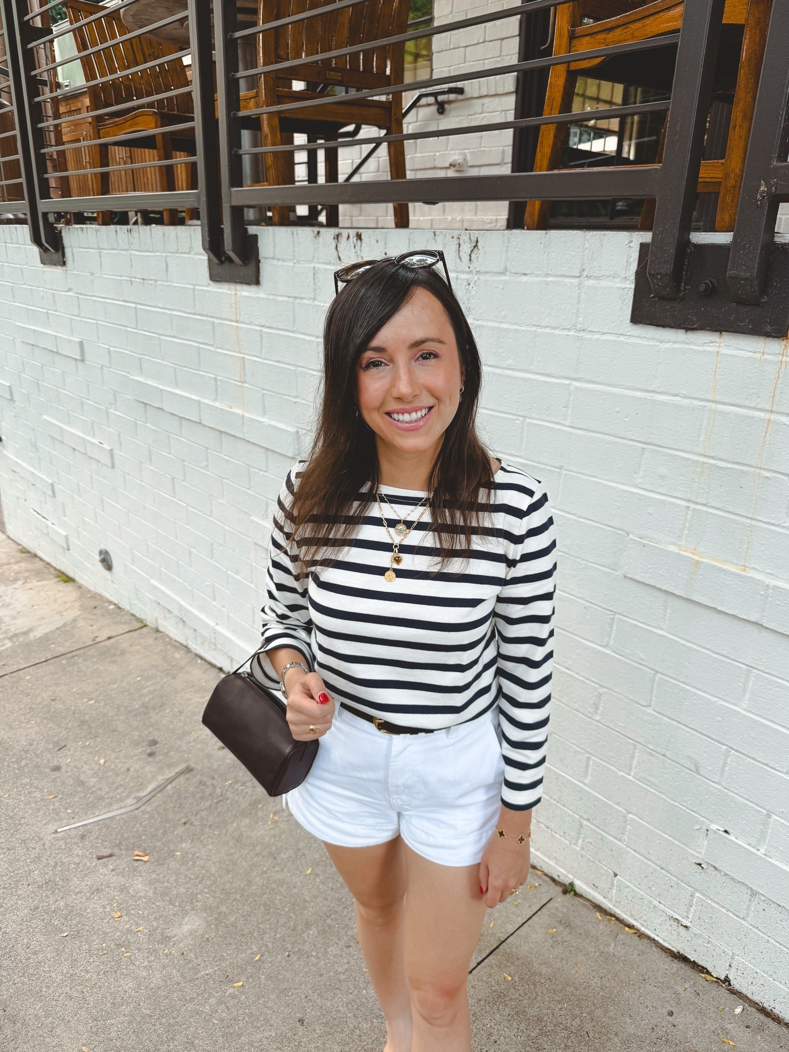 The best stripe tee with white shorts!



#LTKootd #LTKFindsUnder100 #LTKFindsUnder50