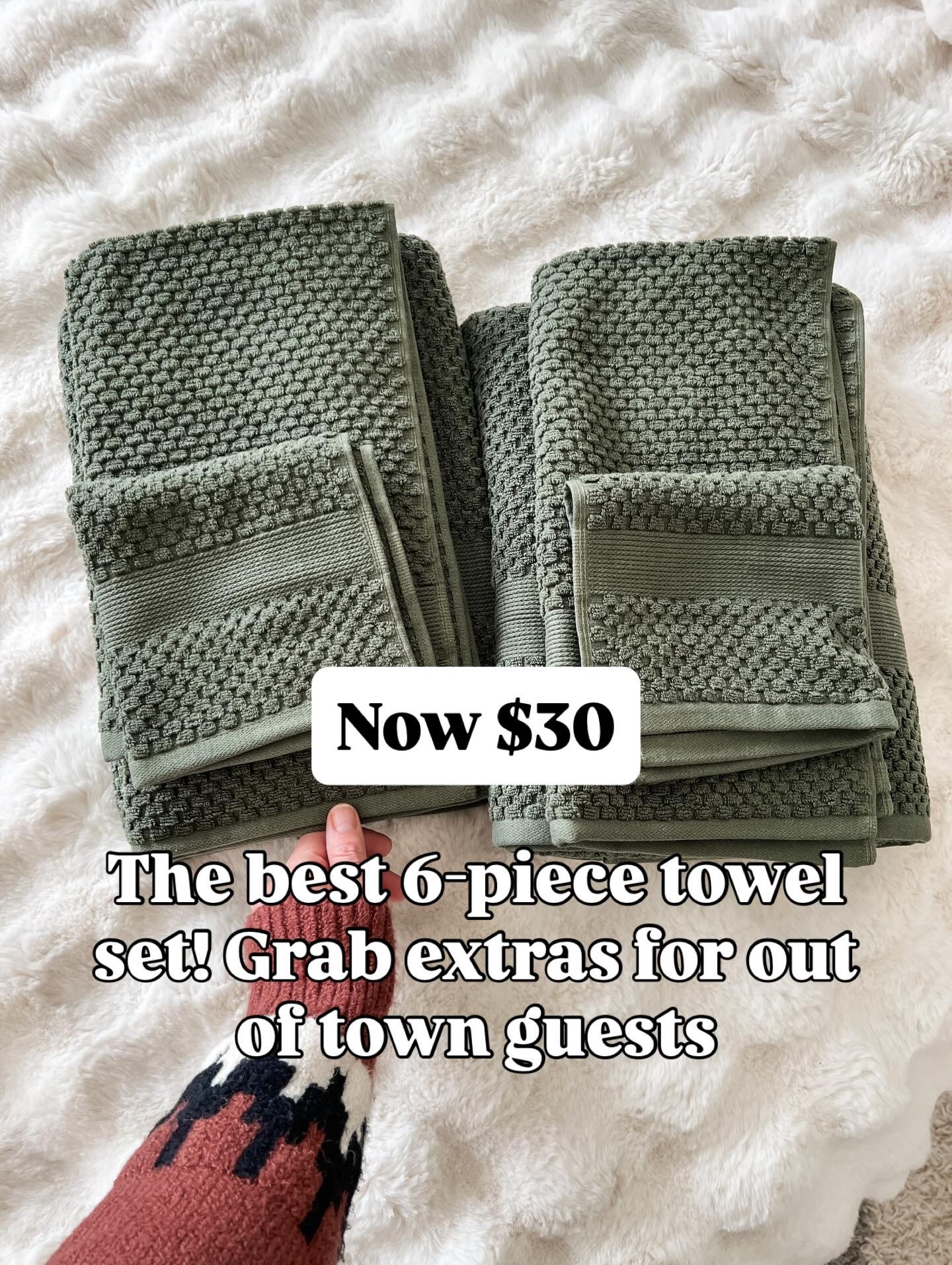 Walmart bath towels on Black Friday deal. I’ve had a set of these for over a year and they’re great quality so I grabbed another. #walmarthome 

#LTKCyberWeek #LTKGiftGuide #LTKFindsUnder50