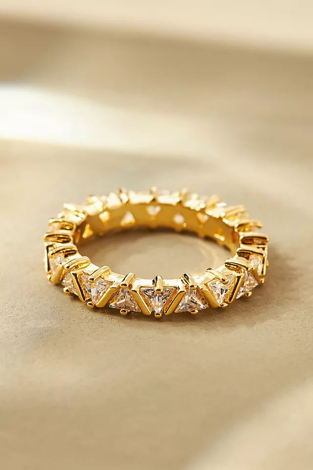 Stacked Triangle Ring | Anthropologie (US)