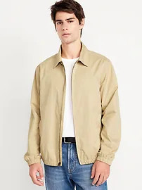 Lightweight Twill Zip Jacket | Old Navy (CA)