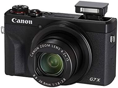 Canon PowerShot Digital Camera [G7 X Mark III] with Wi-Fi & NFC, LCD Screen and 4K Video - Black ... | Amazon (US)