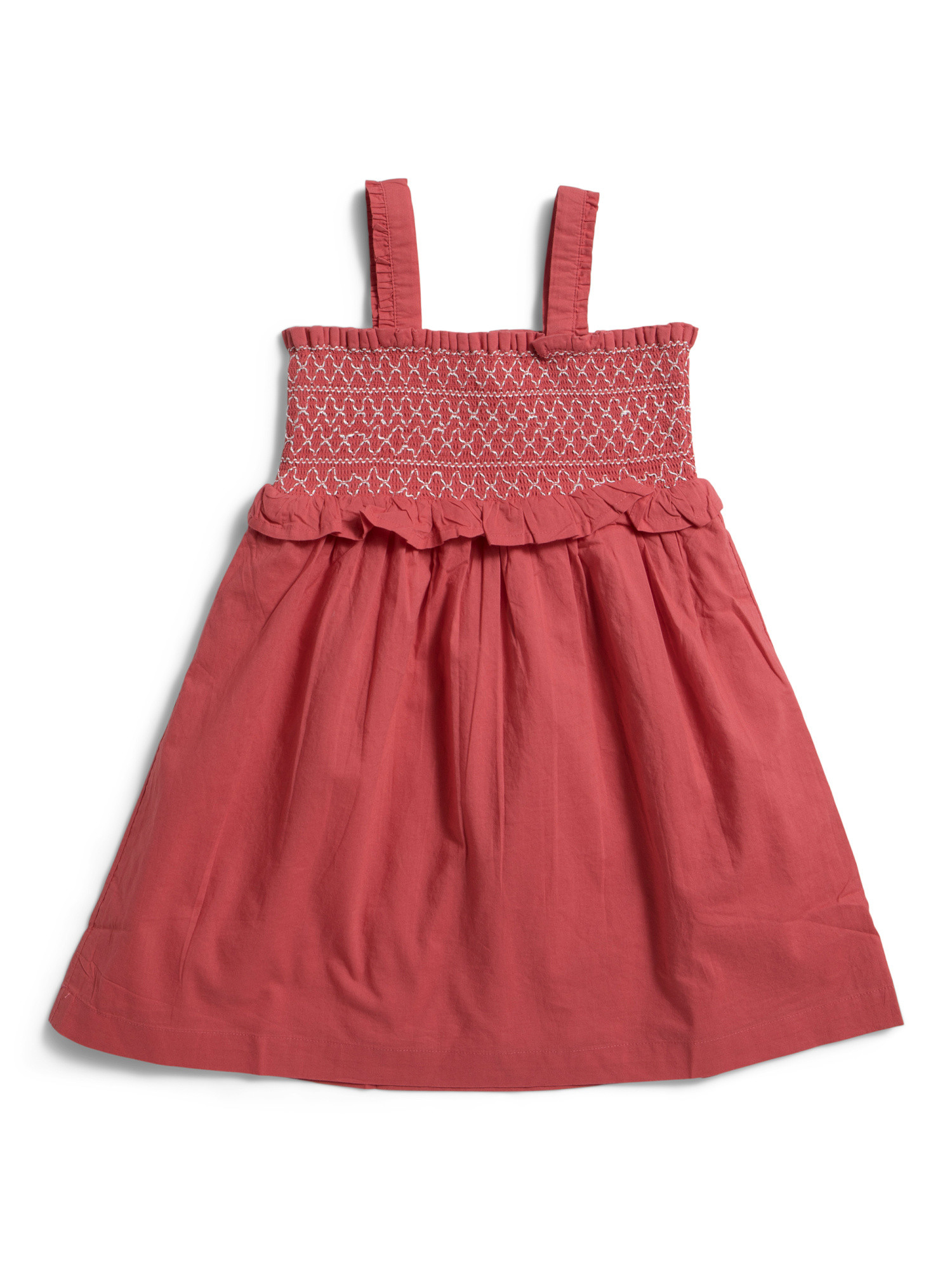 Toddler Girls Smocked Bodice Dress | TJ Maxx