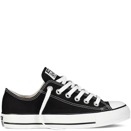 Converse Women s Lace-up Fashion Sneakers Closed toe Black 10.5 | Walmart (US)