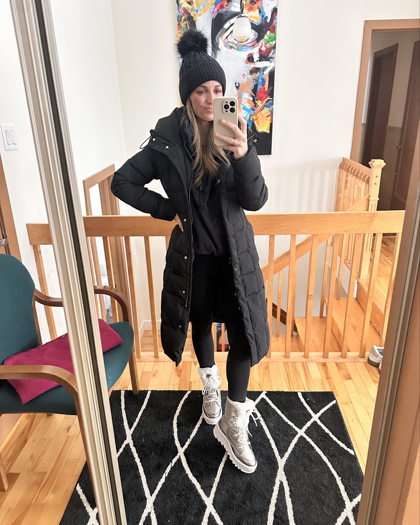 All bundled up. It’s 2 degrees in Canada ❄️

#cozywinteroutfit #winteroutfit 

#LTKSeasonal #LTKTravel #LTKootd