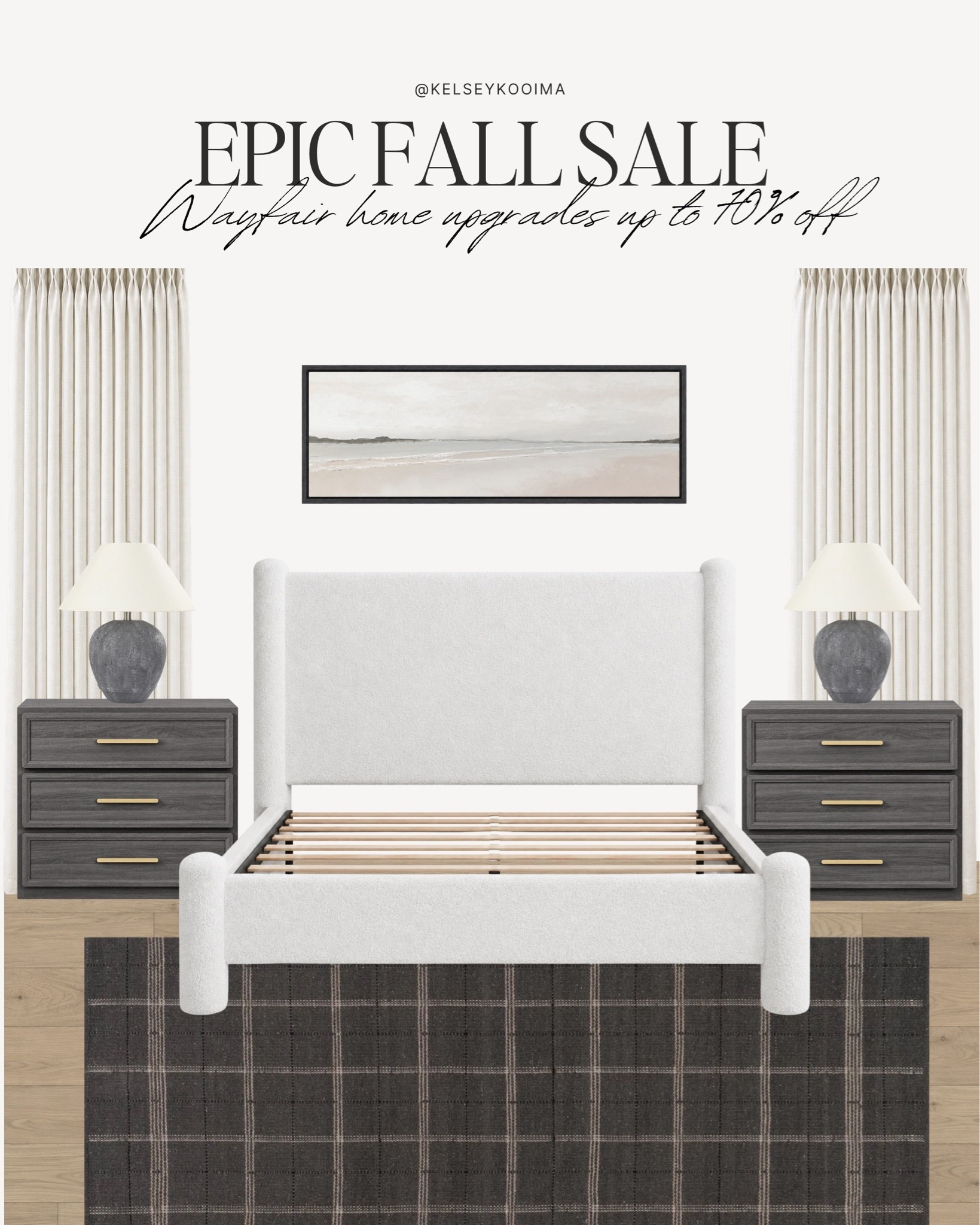 #ad Moody modern bedroom finds all from @Wayfair 💜 Shop their Epic Fall Sale now for up to 70% off and free shipping on orders over $35!

#wayfair #wayfairpartner

#LTKHome #LTKSaleAlert