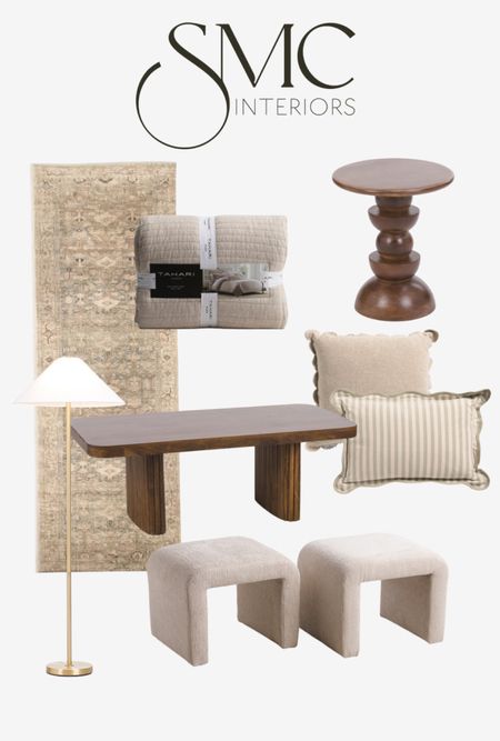New @ Tjmaxx and Marshall’s 

Runner rug, floor lamp, coffee table, ottoman, throw pillows, linen quilt, end table, accent table 

#LTKFindsUnder100 #LTKFindsUnder50 #LTKHome