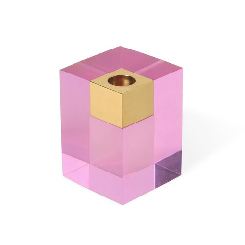 Medium Pink Monte Carlo Candle Holder | Jonathan Adler