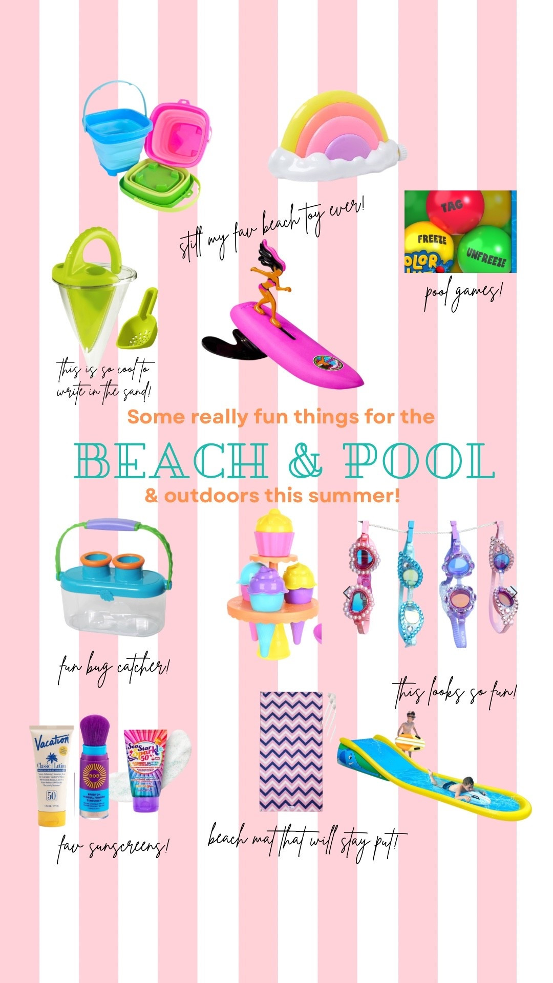 beach, pool and outdoor! #summerfun #viraltoys #beachtoys #summerwithkids

#LTKmomlife #LTKKids #LTKHome