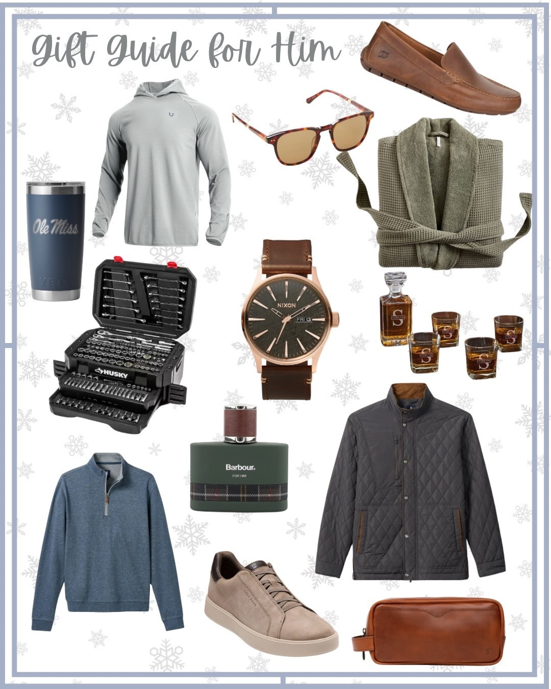 Great options in a variety of price ranges for all the men in your life! Tis’ the season 🎄💙 See my gift guide in the LTK app for even more options! 

#LTKMens #LTKGiftGuide