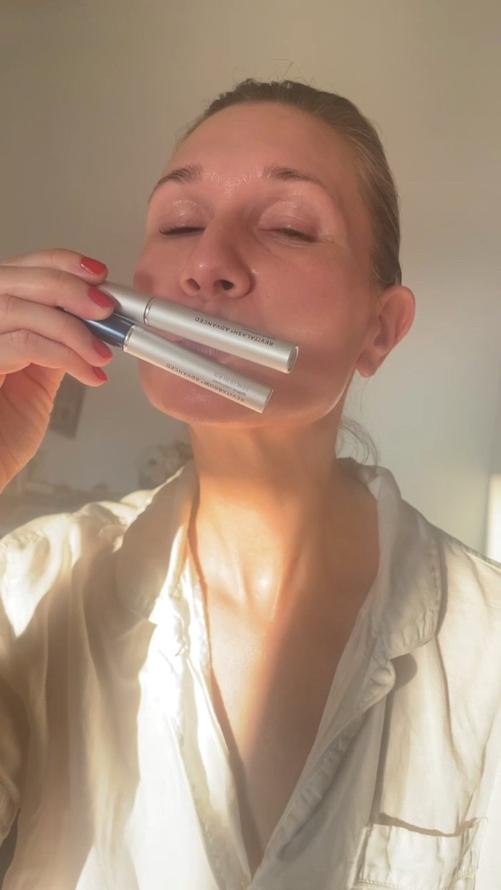 #ad In the evening as a final step in my nighttime routine I apply the RevitaBrow Advanced Serum and RevitaLash Advanced Eyelash Serum. I’ve been using these serums consistently since February and I’ve seen a big difference in the overall health and appearance of my lashes and eyebrows… which means these serums will be taking up permanent residence in my routines. I cannot recommend them enough! The eyelash serum is amazing, and the eyebrow serum has been such a game changer for me. I love it in tandem with the eyebrow gel too! Right now there is a Memorial Day sale happening with 20% off your order of $100+… It’s a great time to stock up! (That’s what I’ll be doing 😉) @revitalashcosmetics #revitalashcosmetics 

#LTKbeauty #LTKsalealert