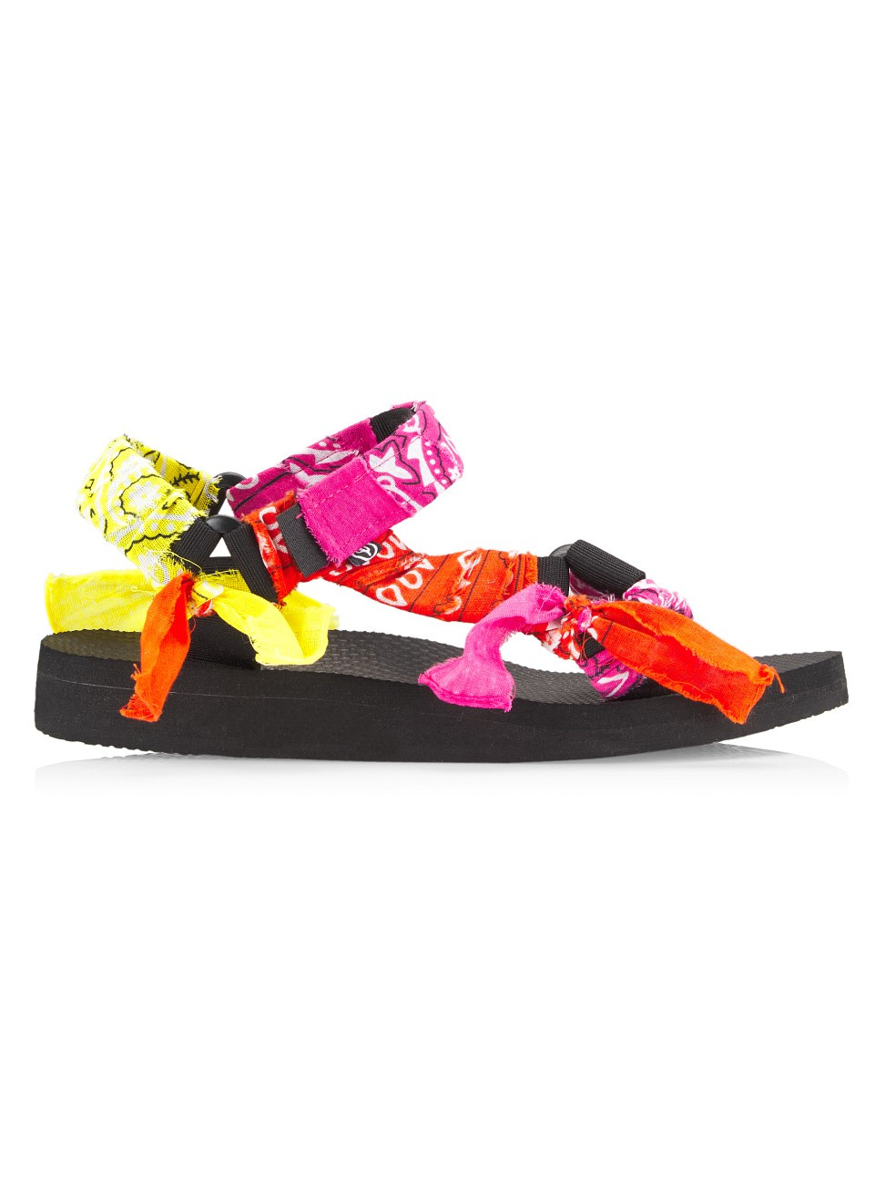Women's Trekky Colorblock Bandana Sandals - Fuchsia Mix - Size 11 | Saks Fifth Avenue