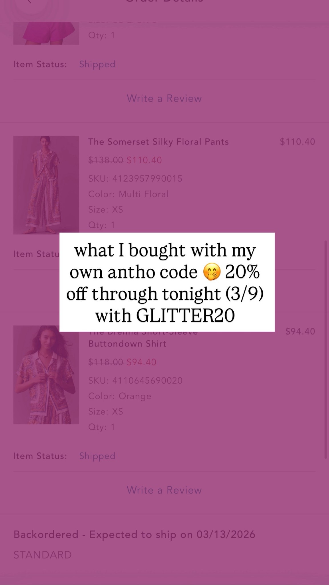 There’s still time to shop @Anthropologie 20% off! 

#LTKSeasonal #LTKSpringSale