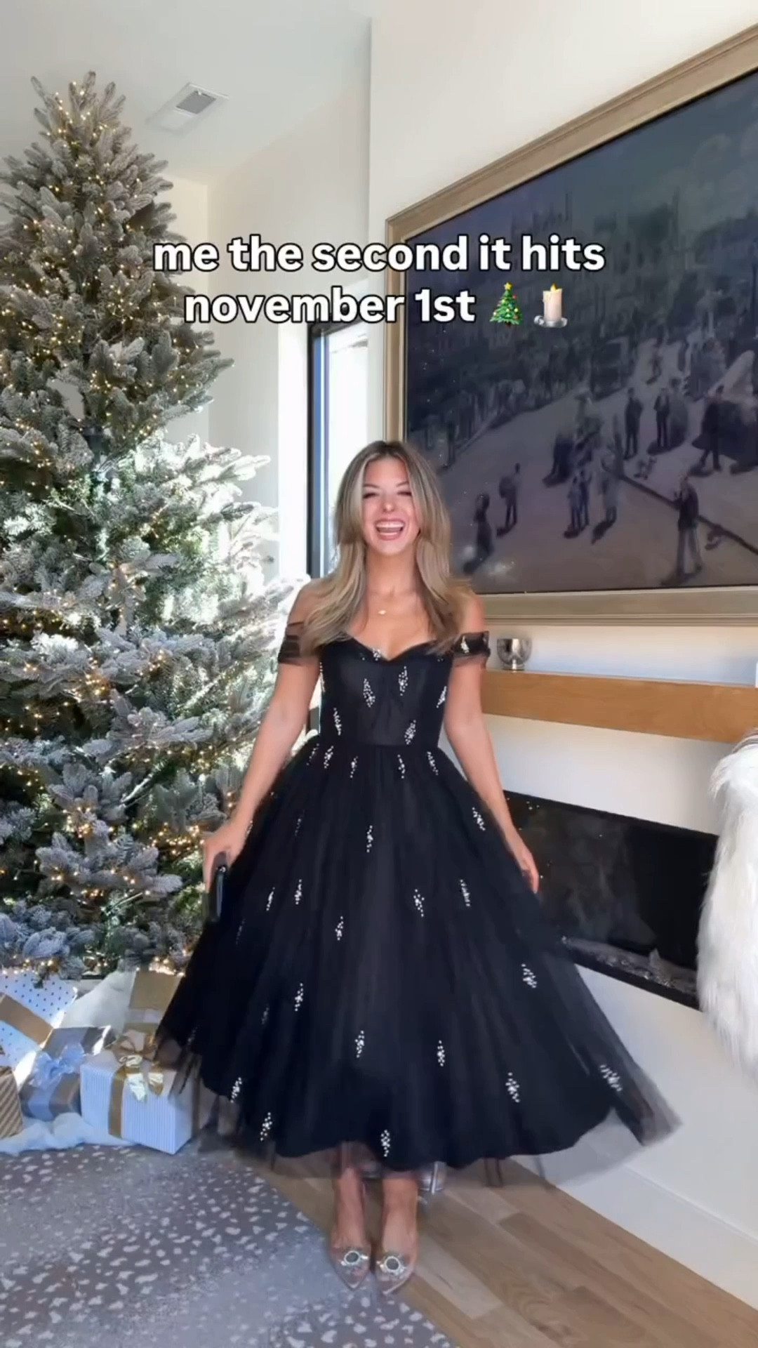 Black tulle sequin off the shoulder winter holiday event and wedding guest dress 

Saks code: freeship
Mac duggal: emerson10
Electric picks code: emerson20

Wearing my usual small/2

Wedding guest
Formal event
Black tie
Tulle
Sequin
Off the shoulder
Special occasion
Winter party


#LTKWedding #LTKParties #LTKHoliday