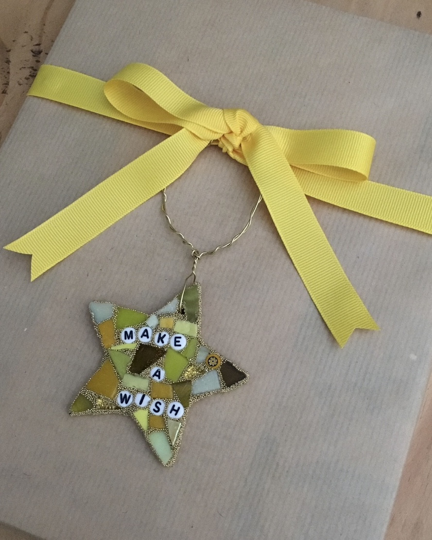 It’s graduation season! ⭐️ Sharing this inspirational ornament for the graduate. ⭐️ ornaments can be displayed year-round on door handles, bulletin boards, and as wall art. ⭐️ For mosaic tips, tutorials, inspiration, and so much more please visit my YouTube channel: YouTube.com/julieweilbacher. Follow @julieweilbacher on Instagram for all things mosaic art. gold star - graduation - mosaic - gifts for graduates - make a wish - graduation gifts - dorm decor - star art - graduate gifts - golden star - stay goldenn

#LTKFindsUnder50 #LTKHome #LTKGiftGuide