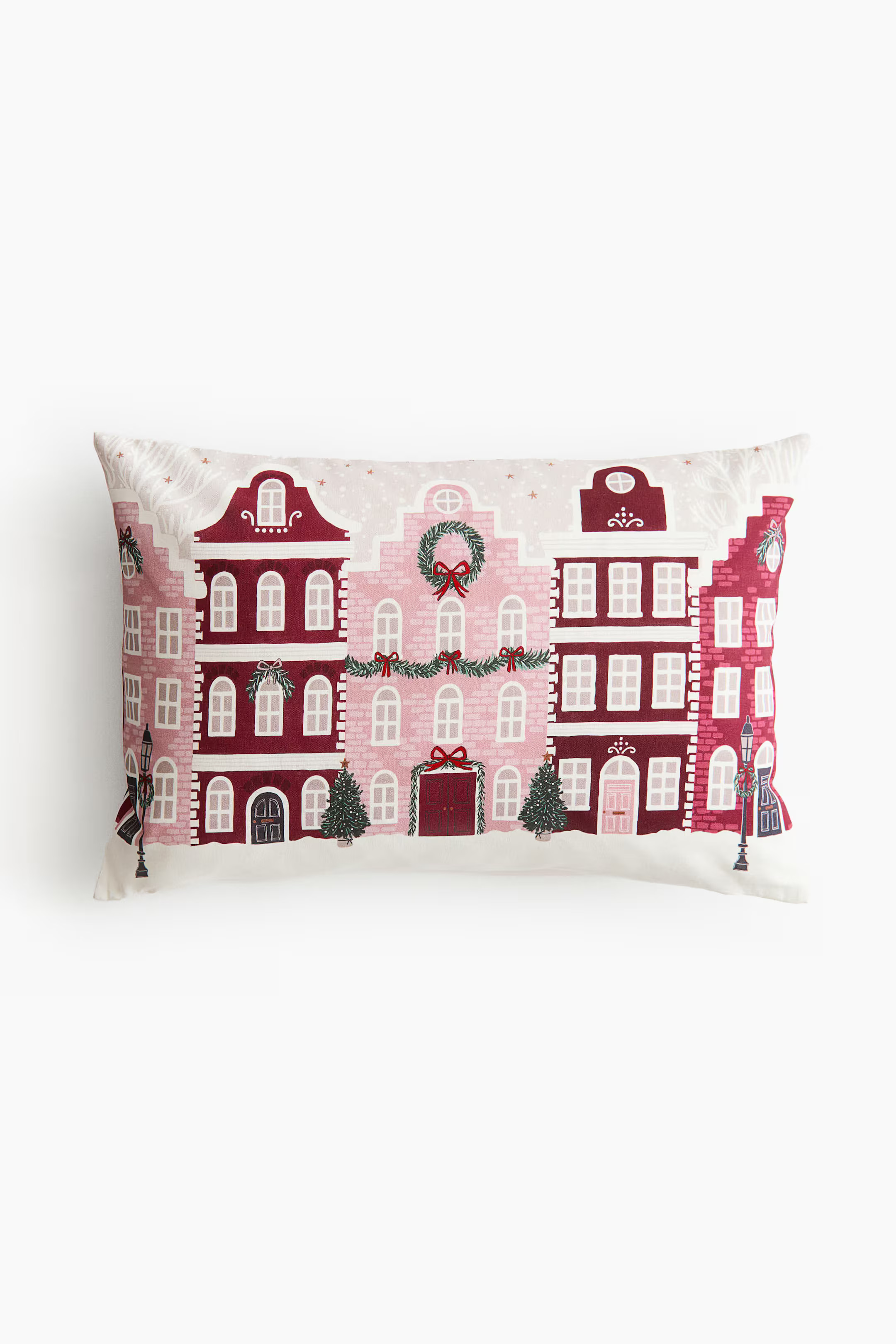 Printed Cotton Canvas Cushion Cover | H&M (US + CA)