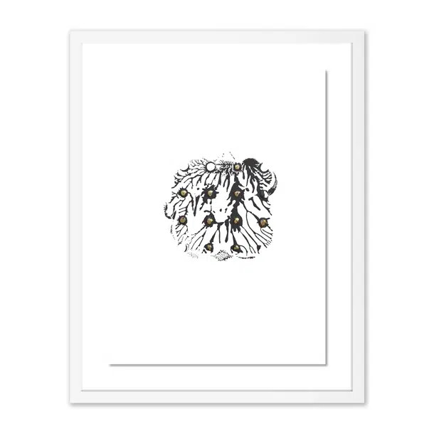 Gray Golden Imprint 1 Print by Anne Mersmann | Perigold