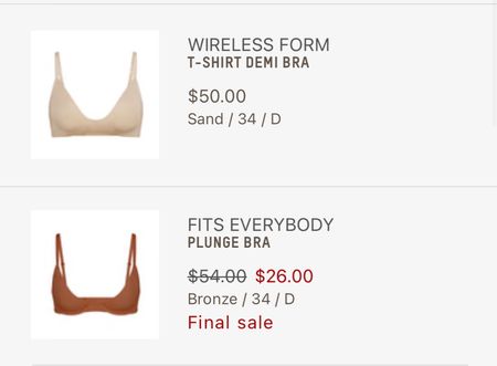 Skims fits everybody plunge bra sale. Skims wireless form t shirt bra. #skims

#LTKfindsunder50 #LTKsalealert #LTKfindsunder100