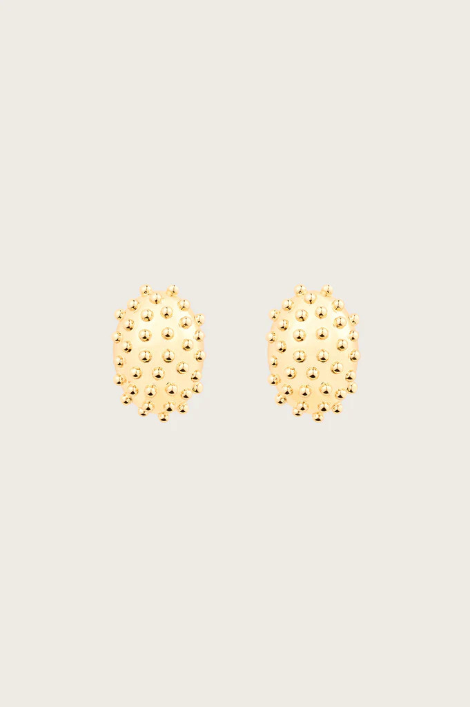 NAJIA EARRING - SHINY BRASS | Cult Gaia - US