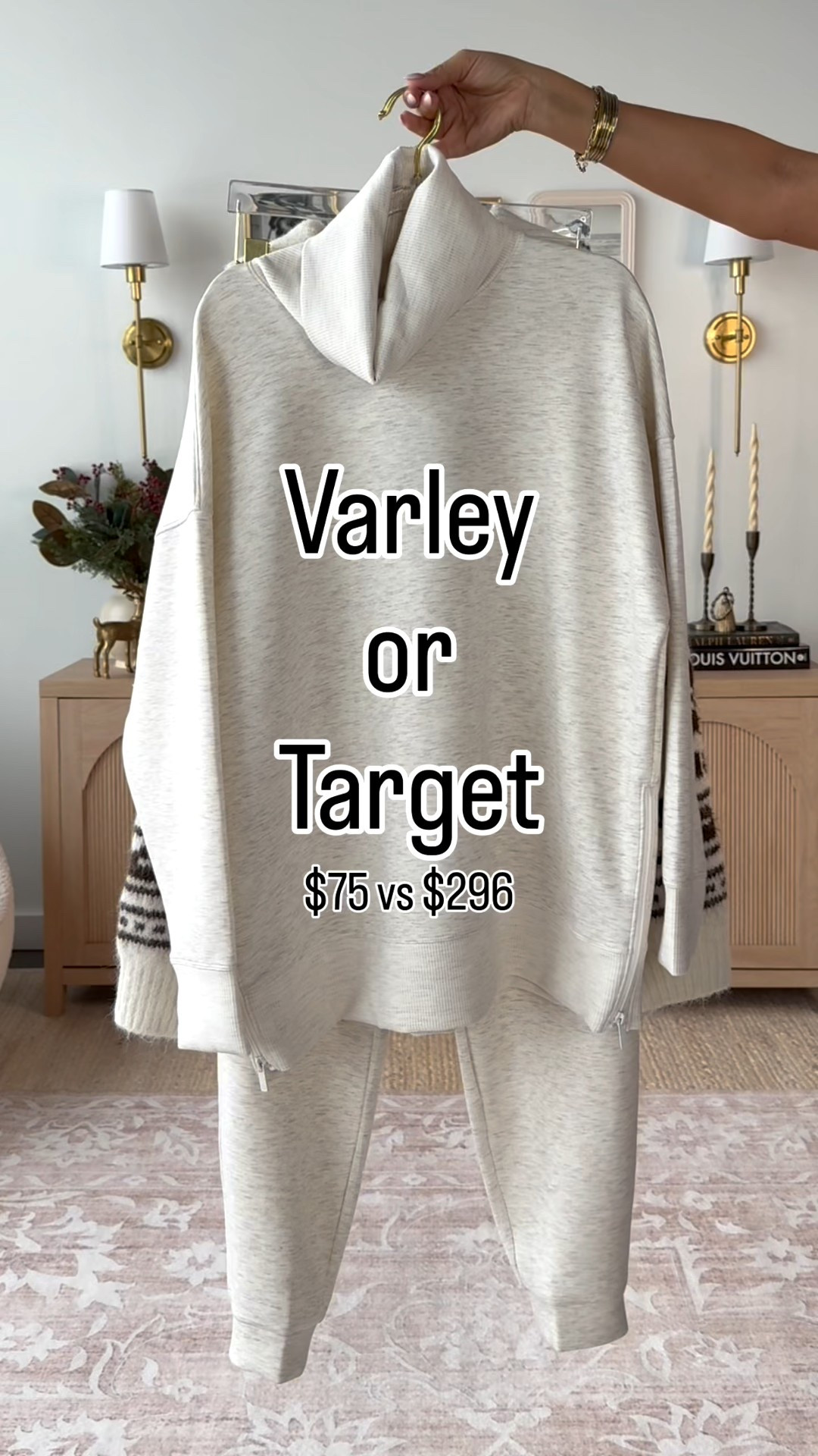 Target “Varley” look for less. Comes in 4 colors 
Top rubs a size big - size down 
Pants are tts (small) 

#LTKU #LTKOver40 #LTKHoliday #LTKTall #LTKFindsUnder50 #LTKFindsUnder100