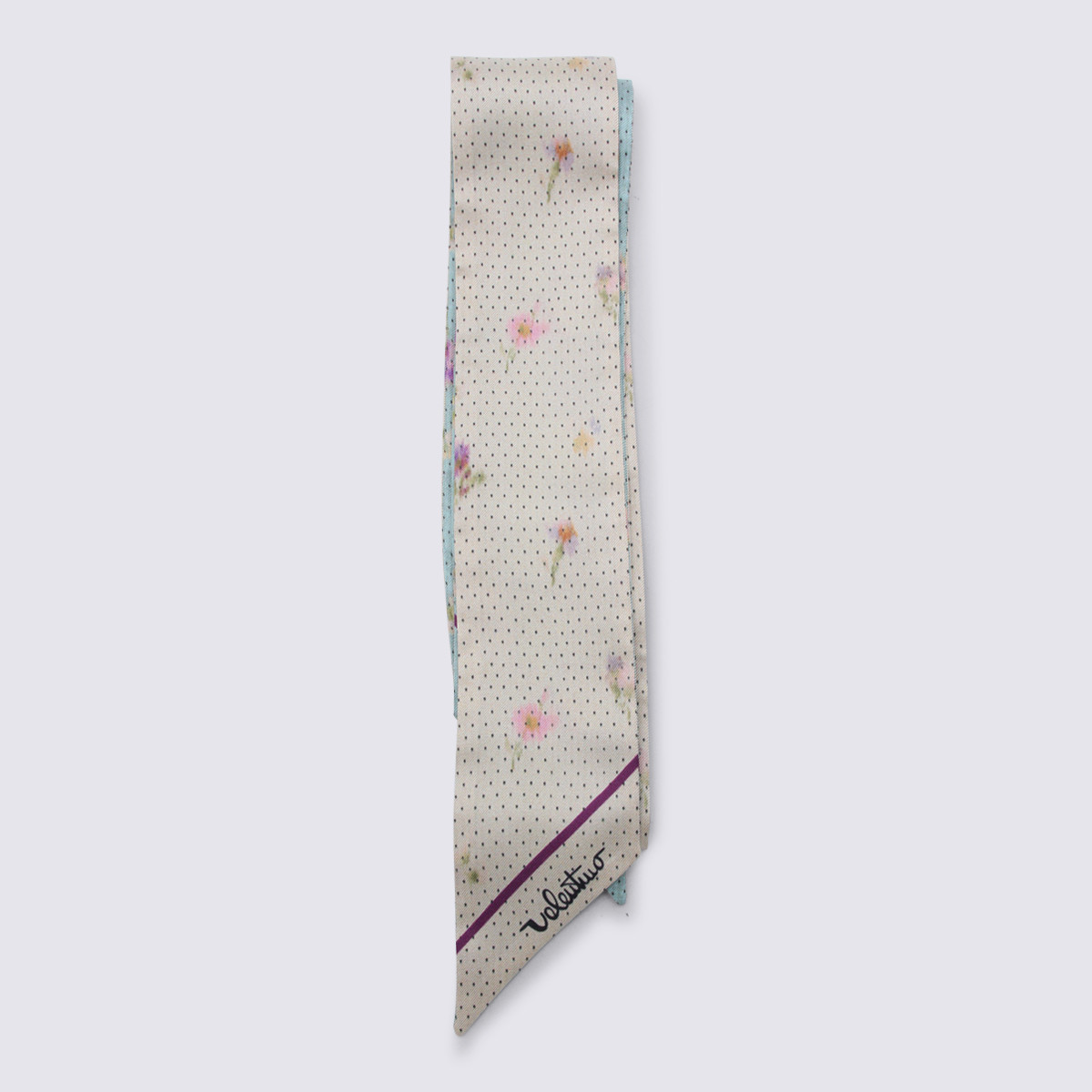 Valentino Garavani Scarfs Ivory / Light Blue _ Se - Women | Italist.com US