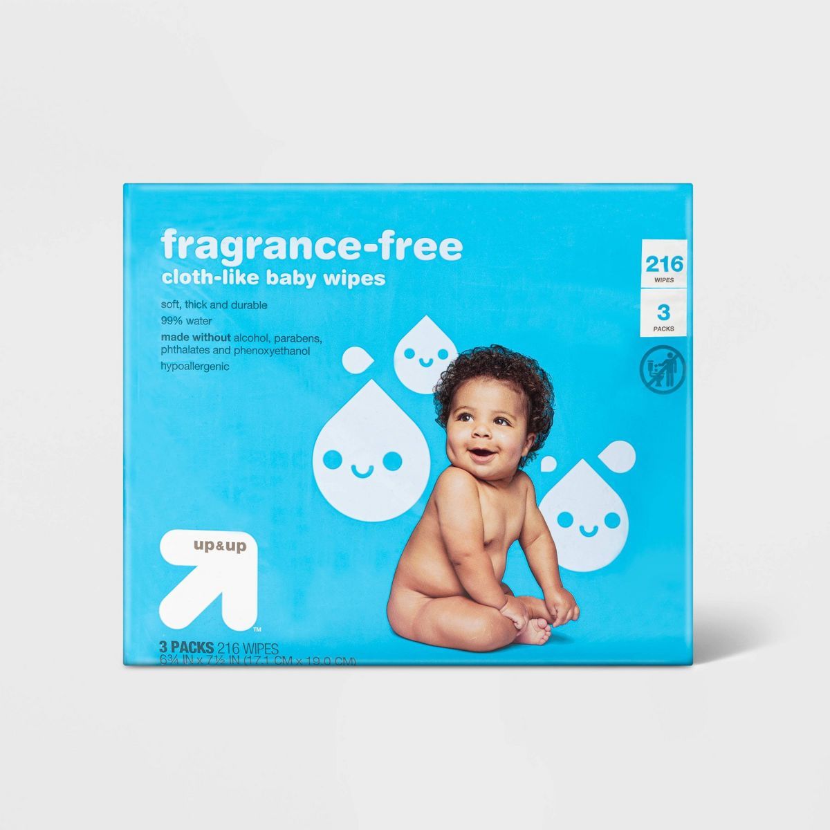 Fragrance-Free Baby Wipes - up & up™ (Select Count) | Target