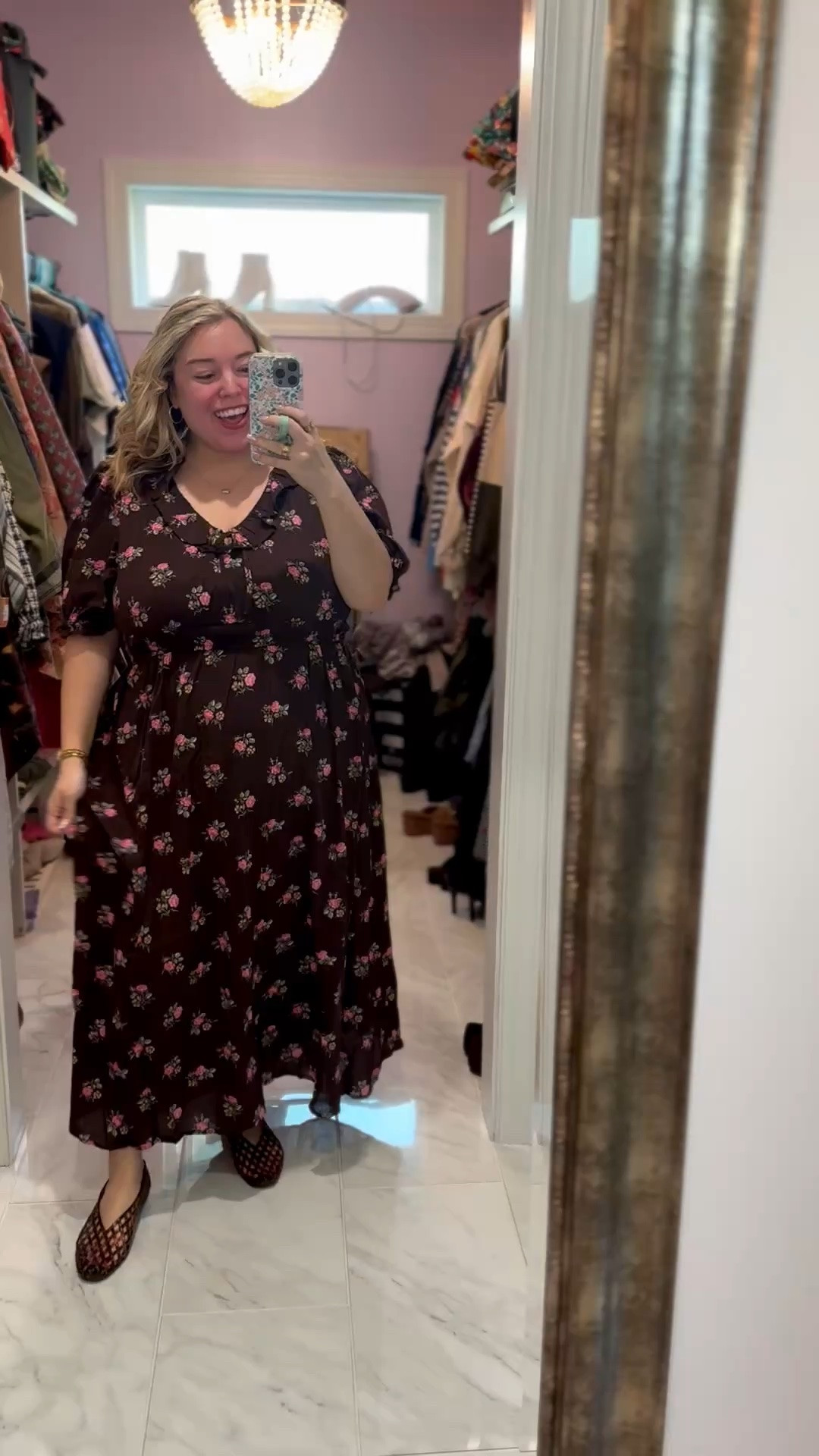 Okay, a late start today, but happy Friday!! I had to go back for this pretty Old Navy dress - I’m in the XXL petite and it’s 40% off! 🫶🏼

#LTKootd #LTKPlusSize #LTKSaleAlert