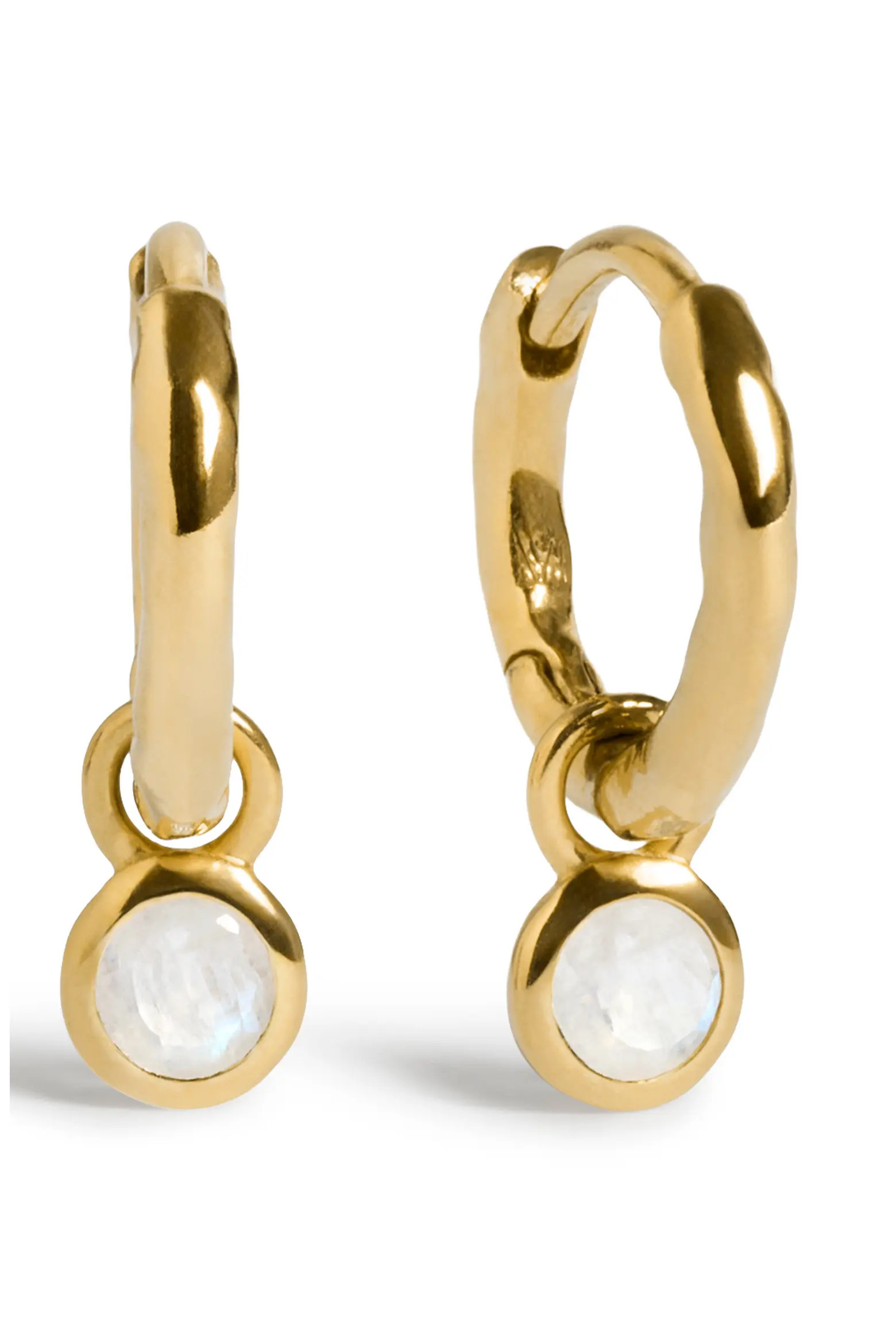 Monica Vinader Birthstone Huggie Hoop Earrings (Women) | Nordstrom | Nordstrom