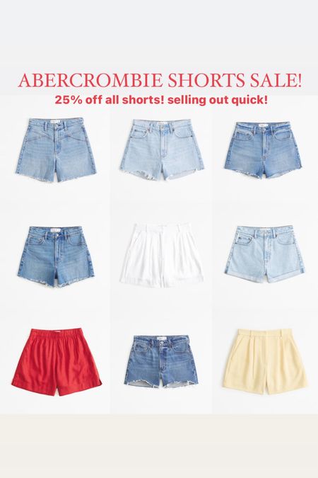 25% off all shorts at @abercrombie linking some of my personal favs! Snag them while you can! 

#LTKSeasonal #LTKfindsunder100 #LTKsalealert